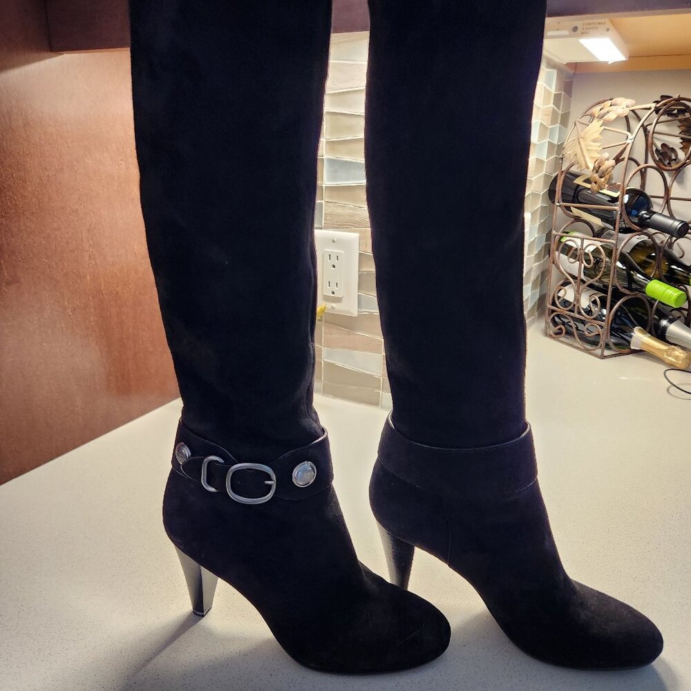 Coach Ami Women's Suede Stretch Boot